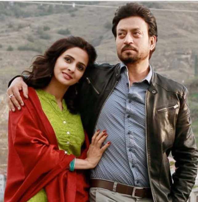 Saba Qamar with co-actor
