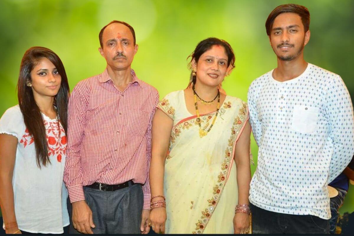 Nisha Guragain Family Photo