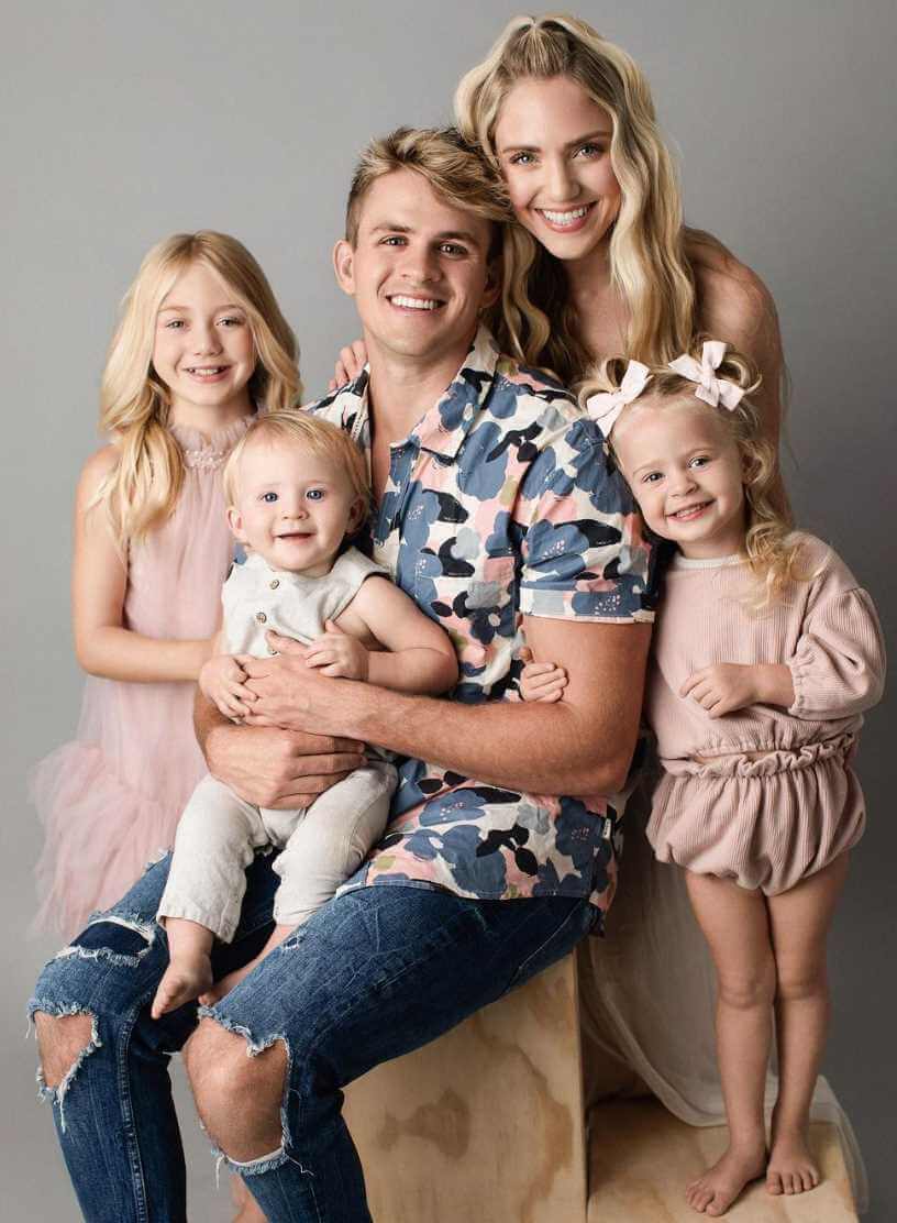 Savannah LaBrant with her Family Photo
