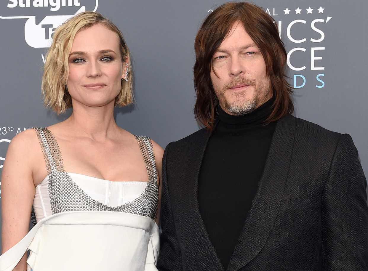 Diane Kruger with Norman Reedus Photo