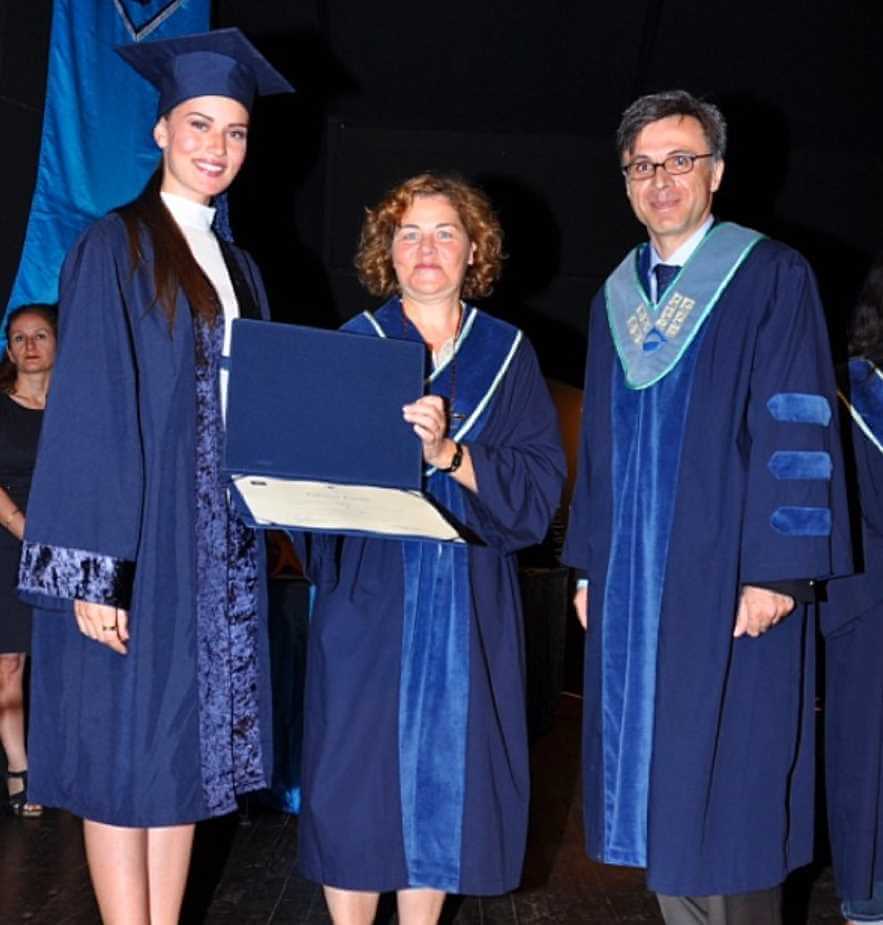 Fahriye Evcen Graduated Photo