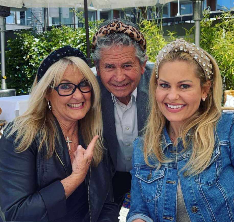 Candace Cameron Bure with her father and mother Photo