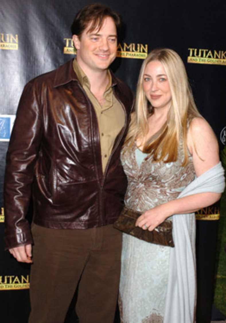Brendan Fraser and Afton Smith Image