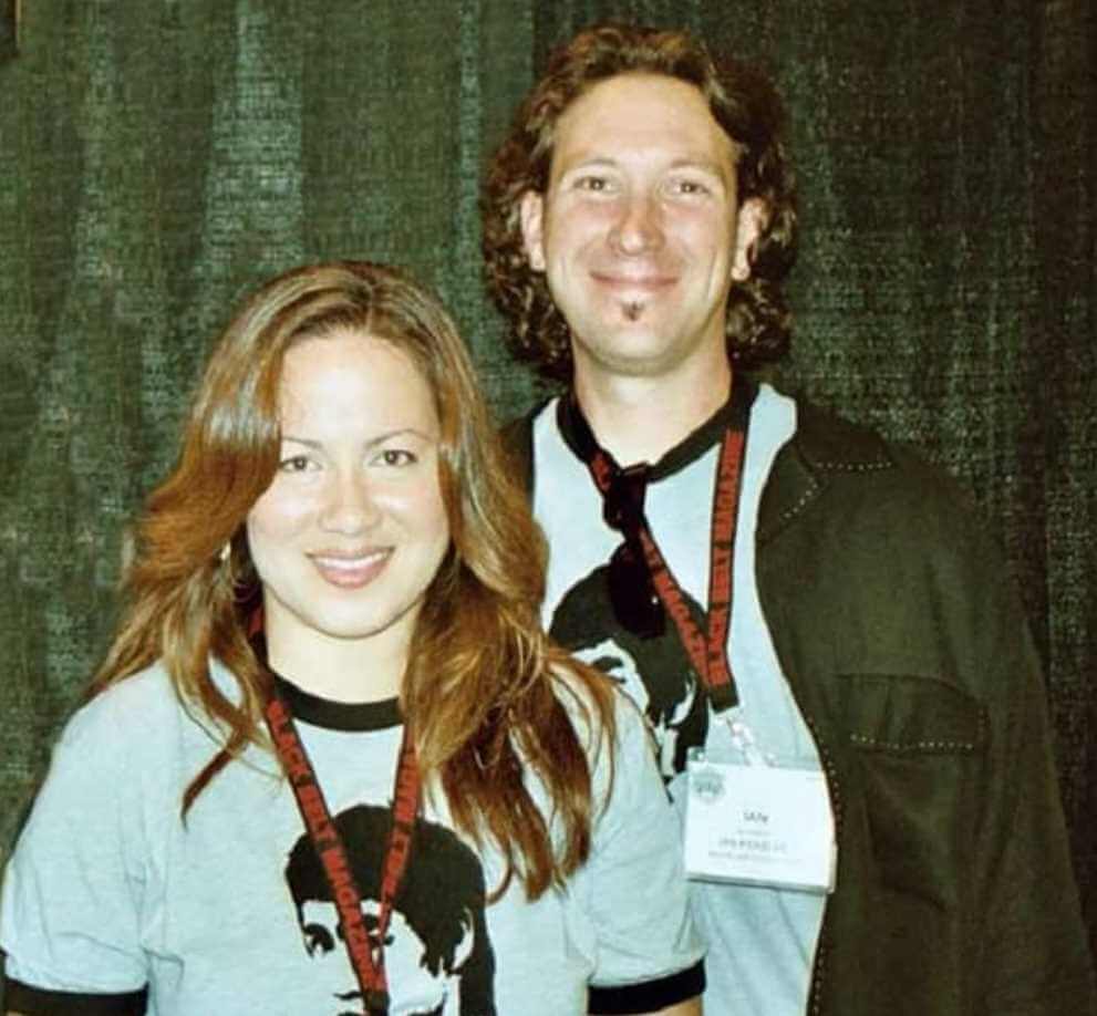 Ian Keasler with his wife Photo