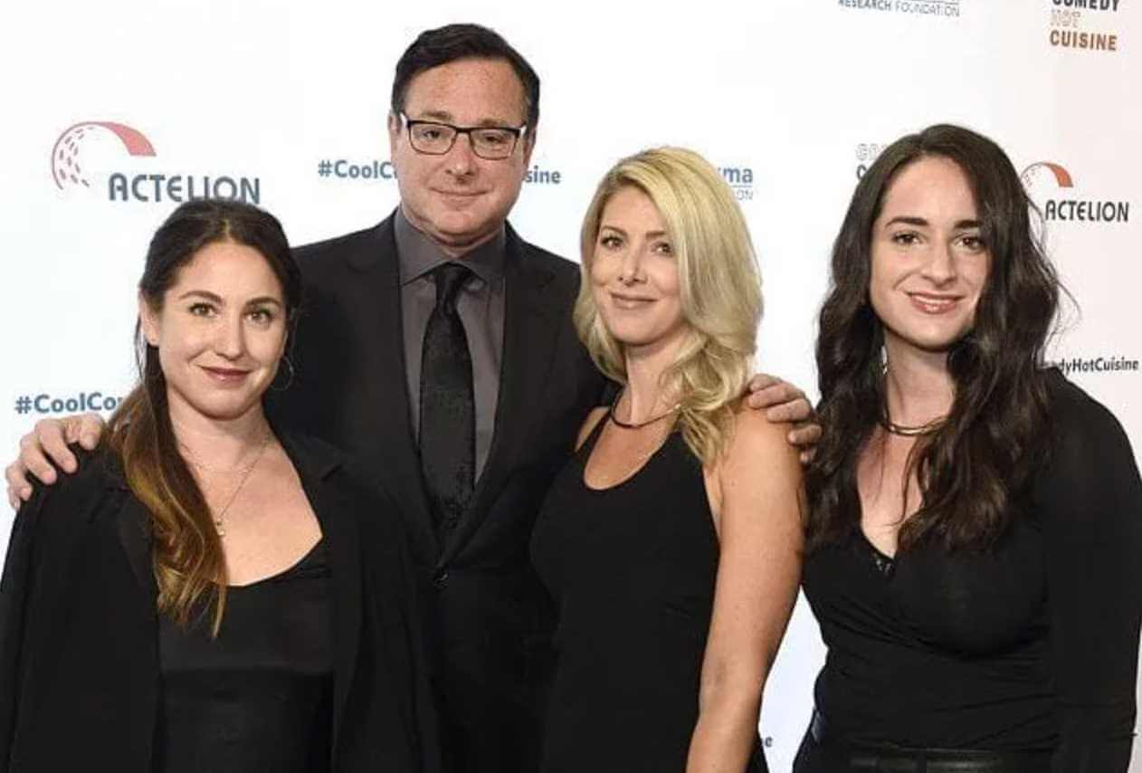Jennifer Belle Saget with her father and Sisters Picture
