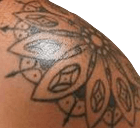 Maleni Cruz left arm Tattoo Image