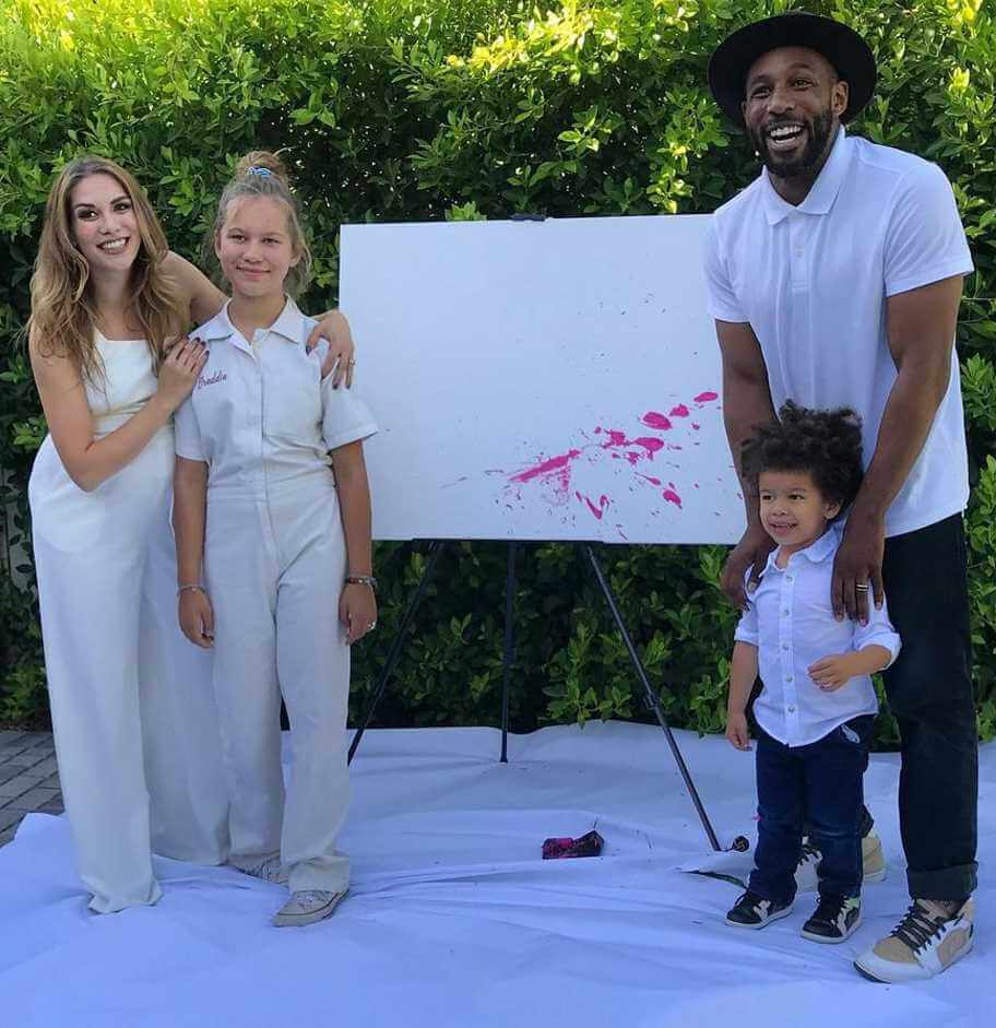 Weslie Fowler with her Family Photo