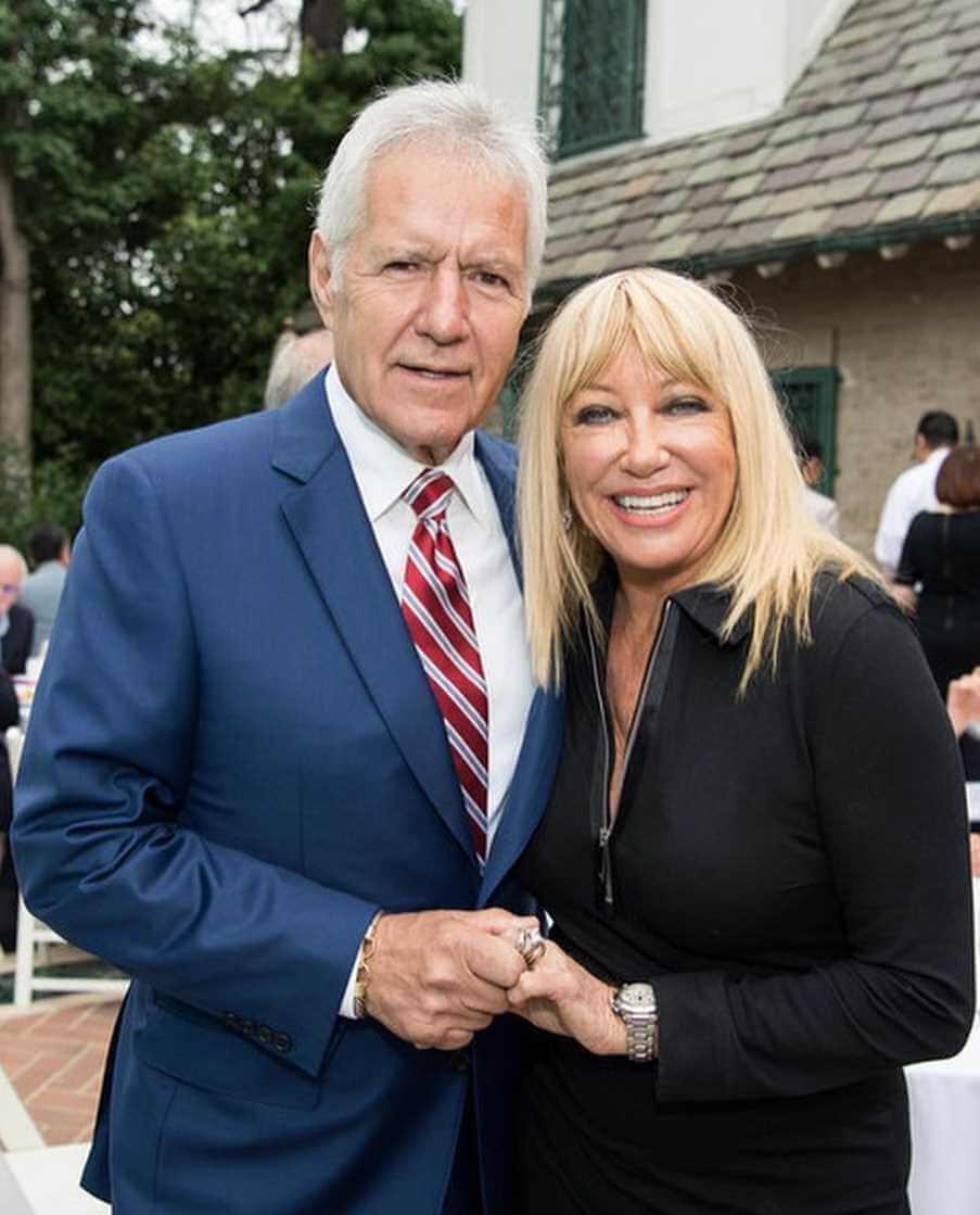 Alan Hamel and Suzanne Somers photo