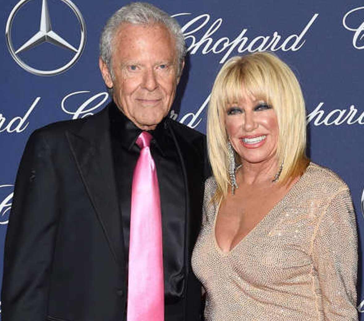 Alan Hamel with his wife Suzanne Somers photo