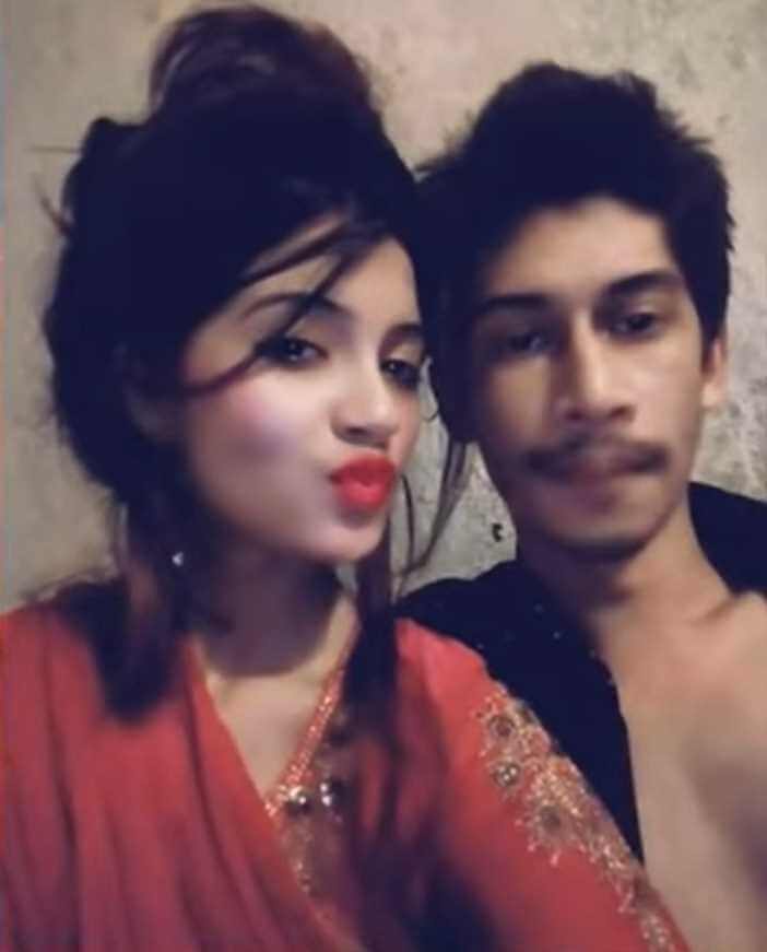 Humyra Subah With her ex-boyfriend Akash Photo