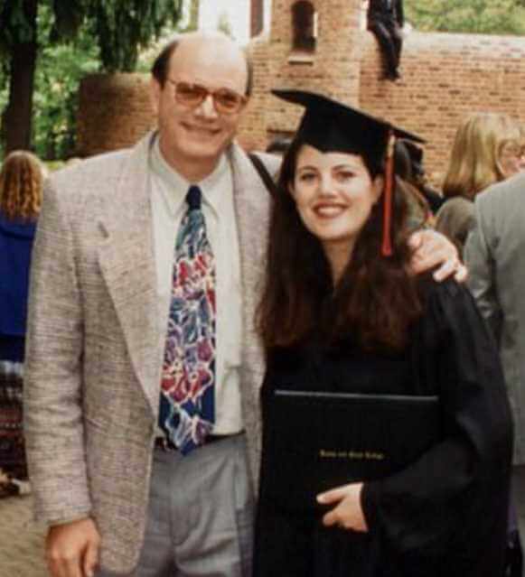 Bernard Lewinsky with his daughter Monica photo
