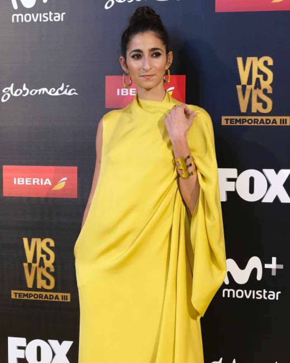 Alba Flores Yellow dress Image