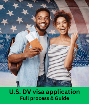 U.S. DV visa application process and guide