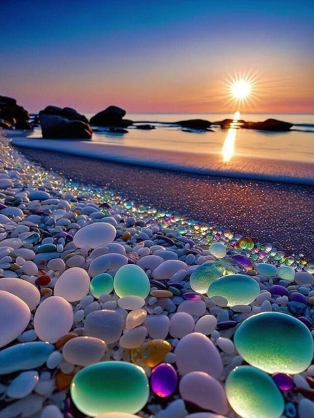 Colorful stone & Nature